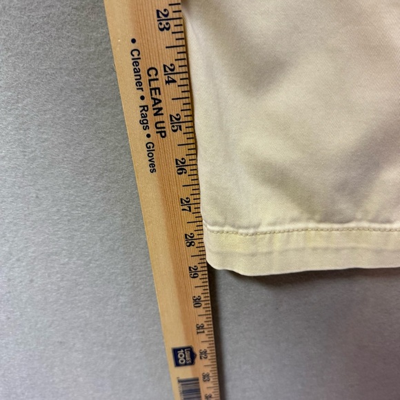 Pilcro and the Letterpress Anthropologie Women Light Yellow Stretch Pant 27 - Picture 12 of 16